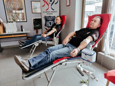 KC Zaječar – U sklopu obeležavanja primirja u Prvom svetskom ratu održana akcija dobrovoljnog davalaštva krvi